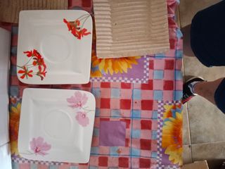 Juego de tazas caja granada