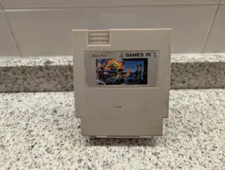 Consola juegos NES + cartuchos