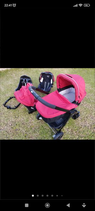 Trio Carro Bebé Graco Evo