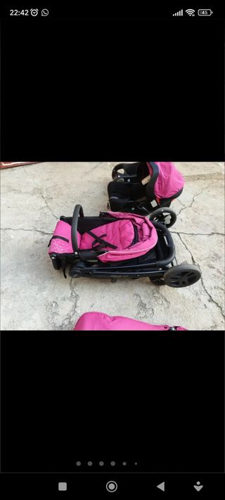 Trio Carro Bebé Graco Evo