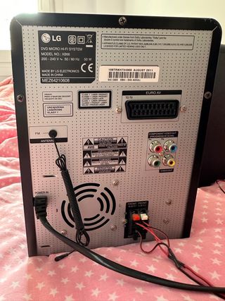 Minicadena DVD Micro Hi-Fi Sys XB66