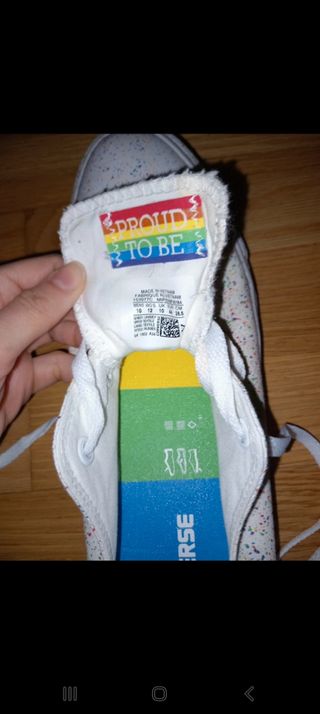 Converse "proud to be"
