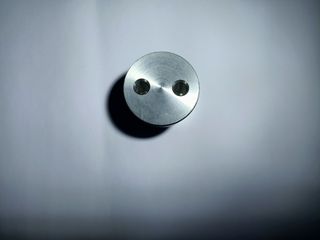 Pieza aluminio conductos agua escupidera Fedesa