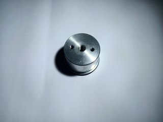 Pieza aluminio conductos agua escupidera Fedesa