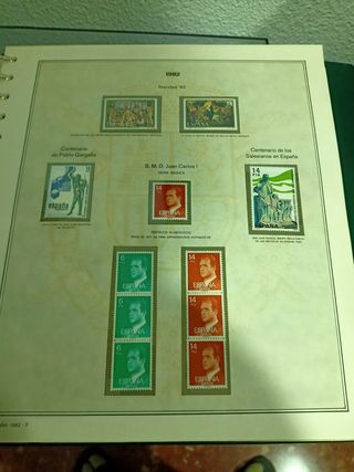 Sellos de España nuevos años completos