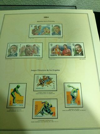 Sellos de España nuevos años completos