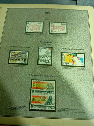 Sellos de España nuevos años completos