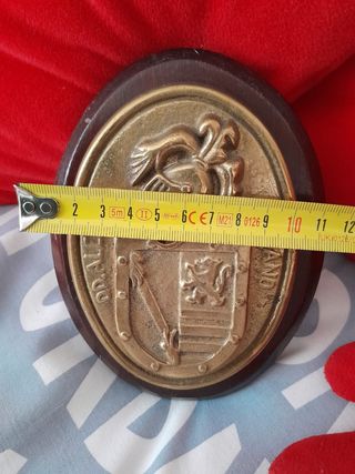 Metopa de bronce Alcalá Galiano