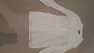 Blusa crema embarazada talla L