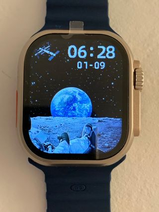Smartwatch fitness 49mm blu