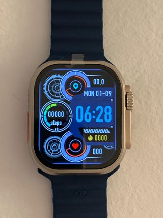Smartwatch fitness 49mm blu