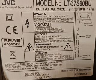 placas Tv JVC LT-37s60bu