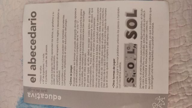 Puzle El Abecedario (Diset)