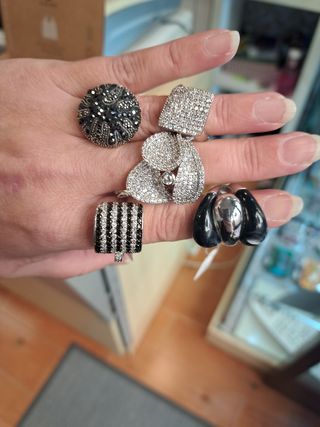 Anillos de Plata 925 y piedras