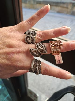 Anillos de Plata 925 y piedras