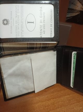 Portafoglio Uomo in Pelle Di Berardino