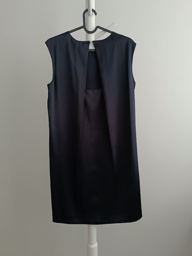 Mango. Vestido fiesta azul. Como nuevo