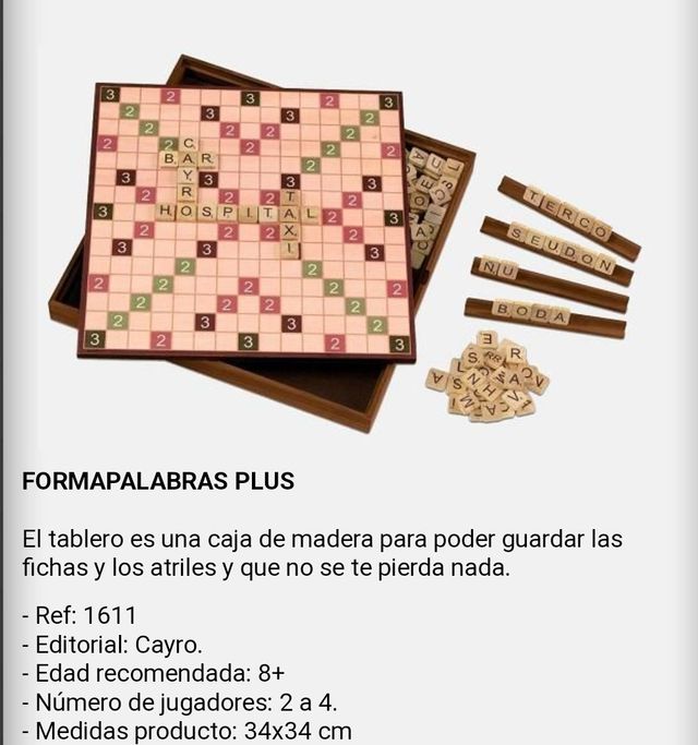 Juego FORMAPALABRAS