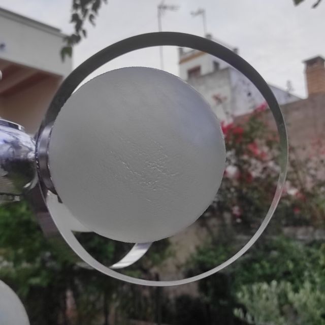 Lampara vintage retro con 6 globos