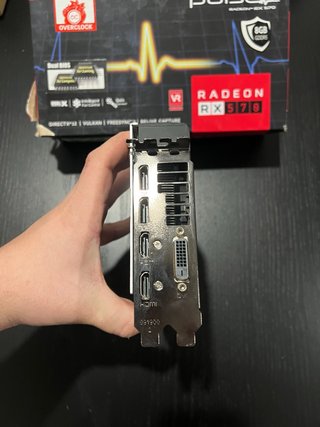 AMD RX 570 8GB - Tarjeta Gráfica - Sapphire Nitro