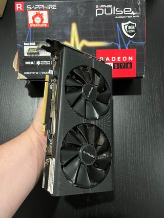 AMD RX 570 8GB - Tarjeta Gráfica - Sapphire Nitro