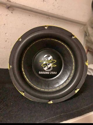 Subwoofer graund zero 16,5cm