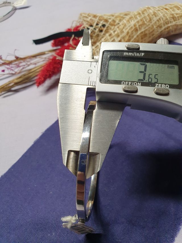 Pulsera Esclava Oro Blanco 18kt