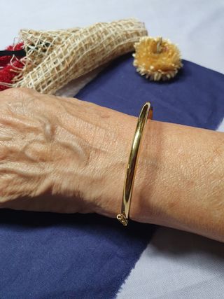Pulsera Esclava Oro18kl 
