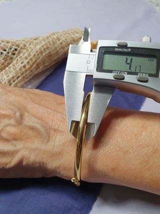 Pulsera Esclava Oro18kl 