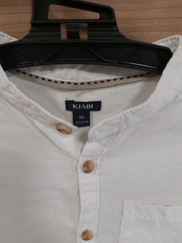 CAMISA MANGA LARGA NIÑO