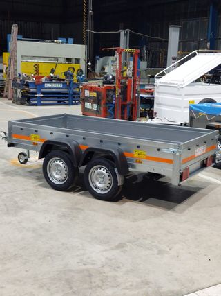 remolque de doble eje