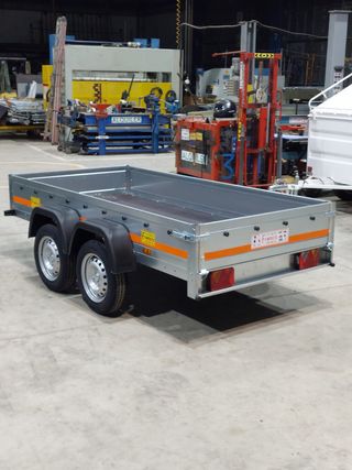 remolque de doble eje