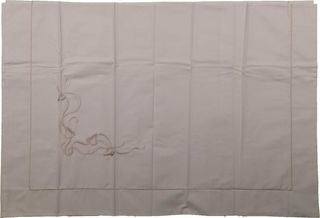 Sábanas, cama 150. 100% algodón batista color crem