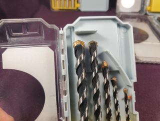 5 Brocas Hormigón-DEXTER-4 Estuches-OFERTA