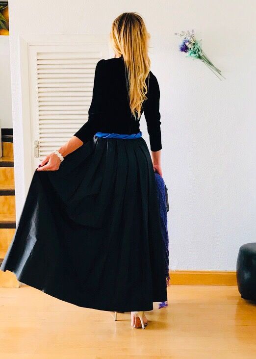 Vestido vintage fiesta invierno T/34