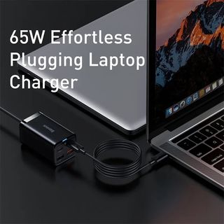 Baseus Gan3 Pro 65W Cargador Rápido 2U+ 2C Enchufe