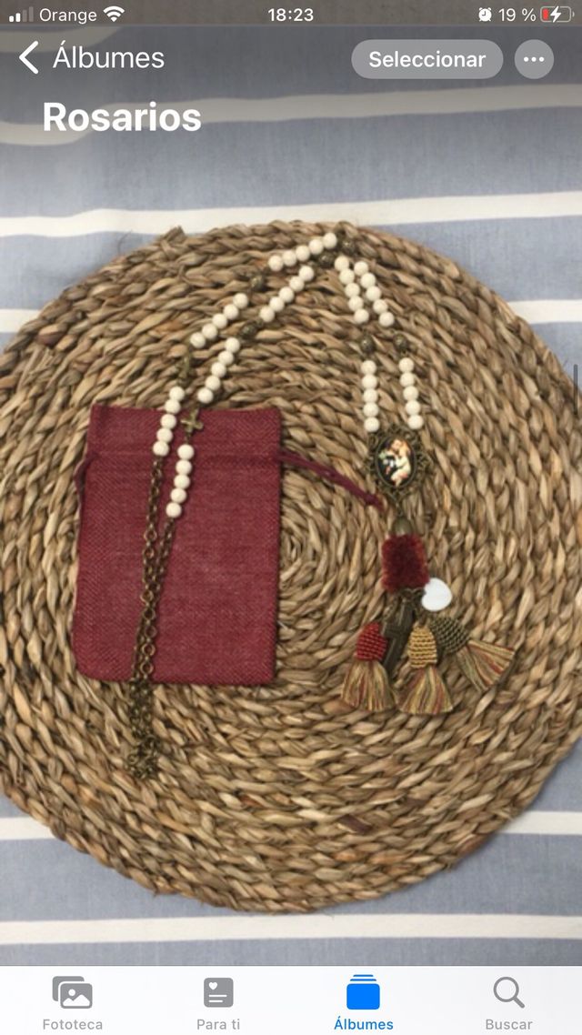 Rosario / collar fallero,  personalizado, Nuevo