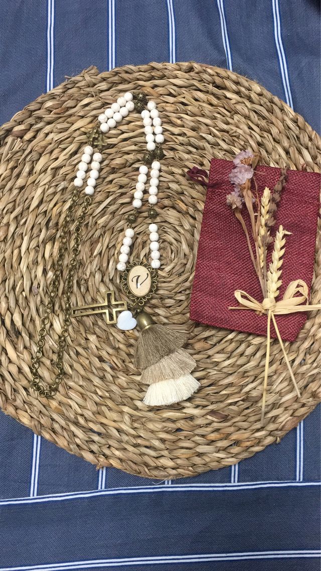 Rosario / collar fallero,  personalizado, Nuevo