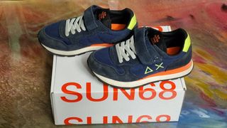 Ax Sun68 31 scarpe bambino Navy Blue