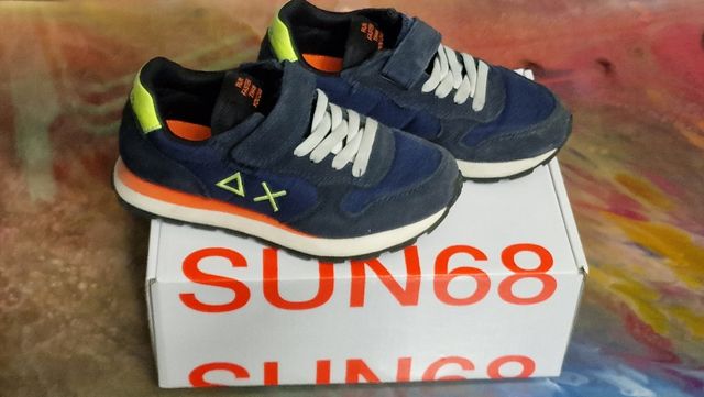 Ax Sun68 31 scarpe bambino Navy Blue