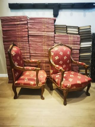 Sillones pequeños barrocos. precio unidad Antiguos