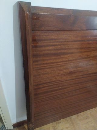 Cabecero Madera Y mesilla
