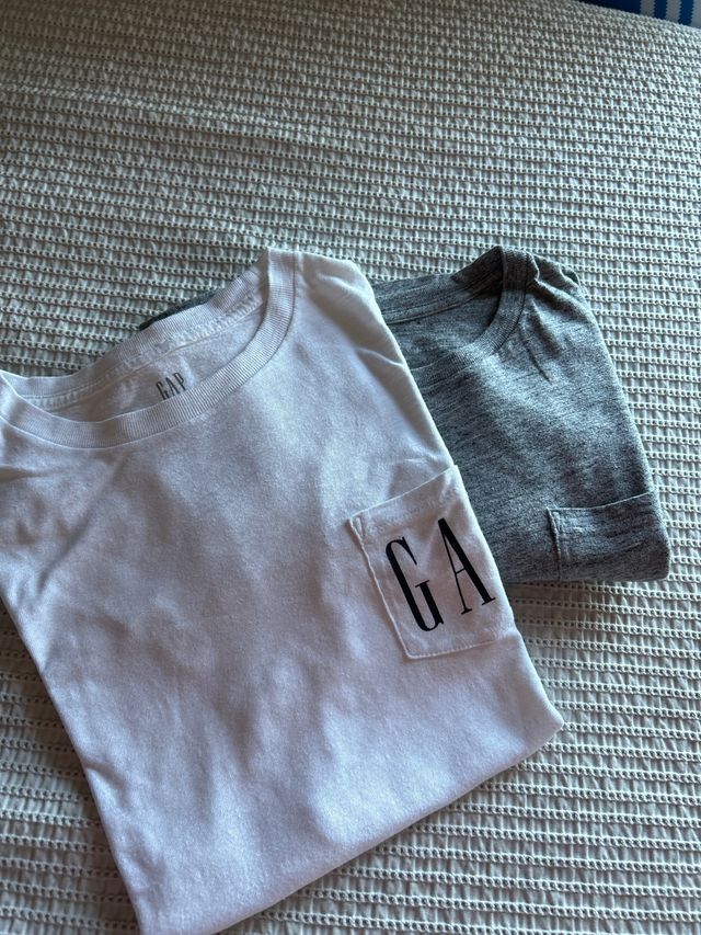 LOTE DE CAMISETAS  GAP NIÑO TALLA XXL