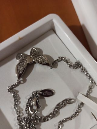 Conjunto joyería Lotus en acero