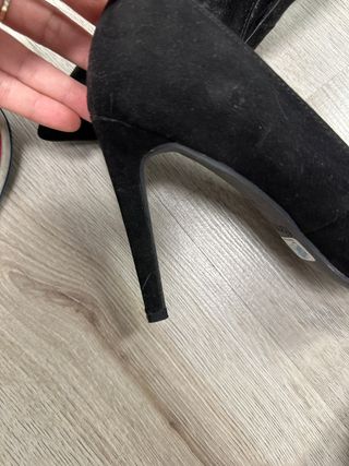 zapatos tacon negros