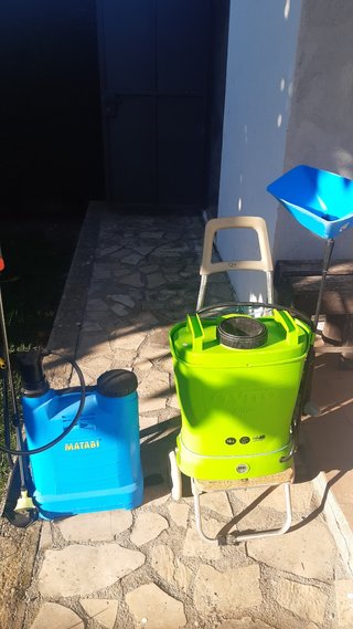 Mochilas sulfatar manual y bateria