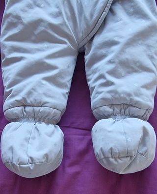 Buzo bebe inverno gris  6m