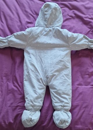 Buzo bebe inverno gris  6m