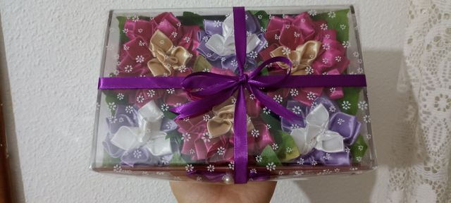 Florero de flores eternas