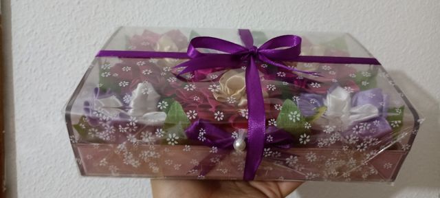 Florero de flores eternas